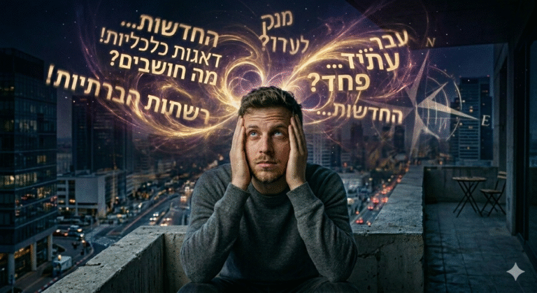 הסערה בחוץ היא ההזדמנות הכי גדולה שלך בפנים